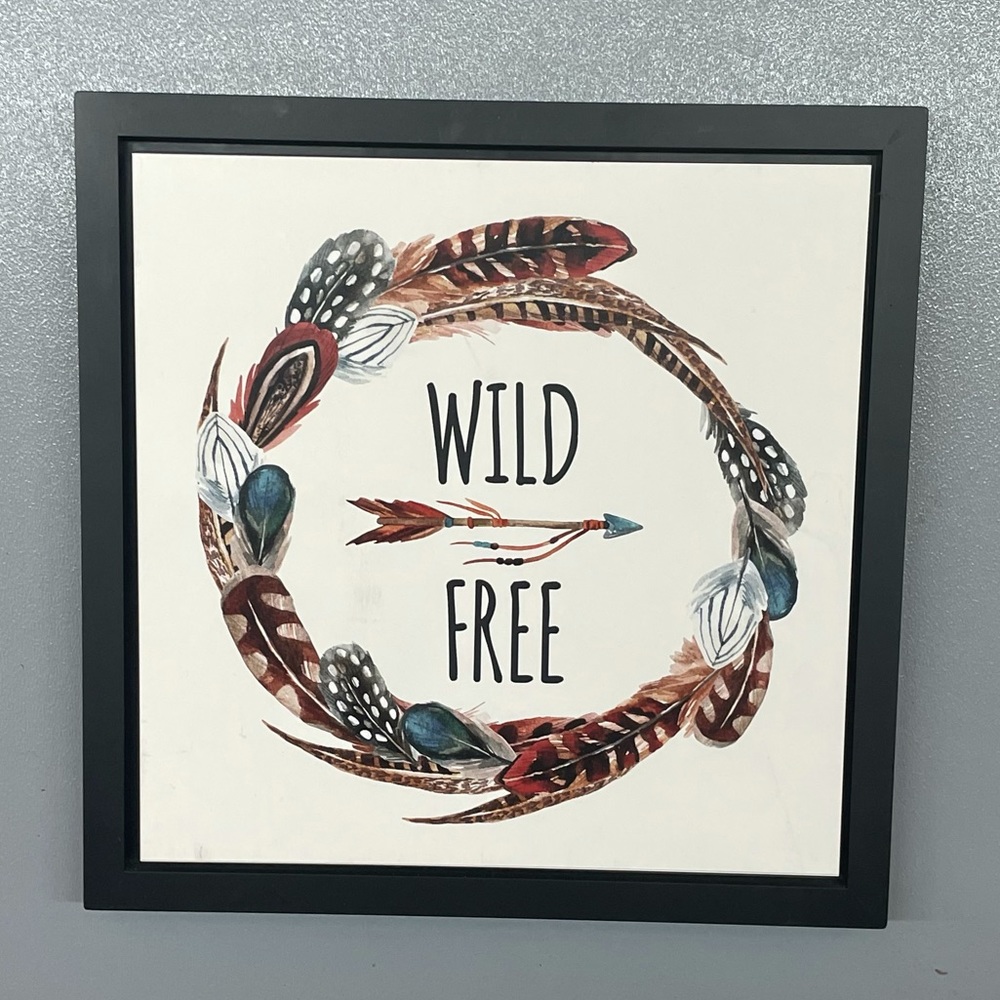 11” x 11” Wild & Free Art